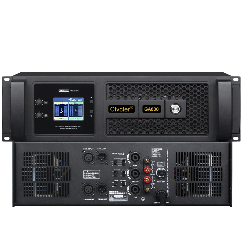 GA800 双通道后级功放